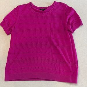 Banana Republic Fuchsia Knit Top